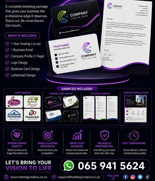 Boost brand identity campaign — purple theme